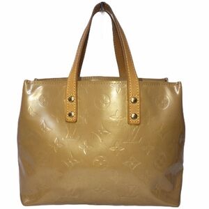 Louis Vuitton Monogram Vernis Reade PM Beige Poudre